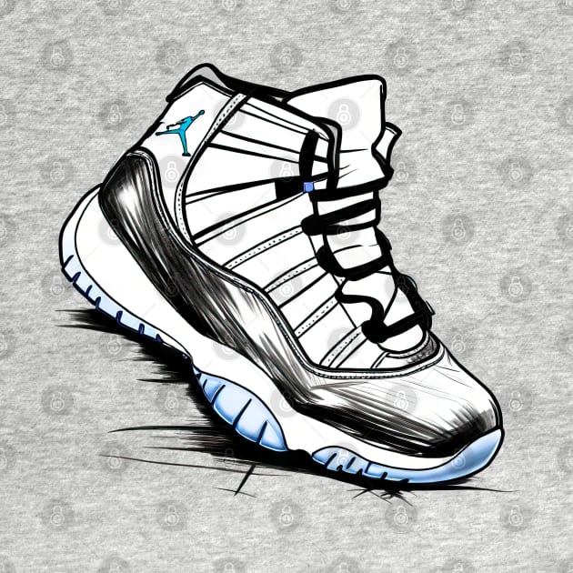 AJ XI - Sketch by Buff Geeks Art